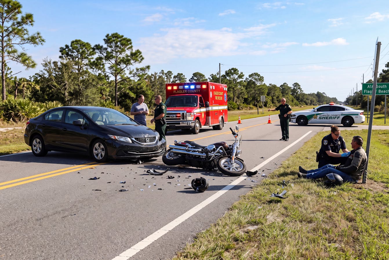 car crash in bunnell, fl
