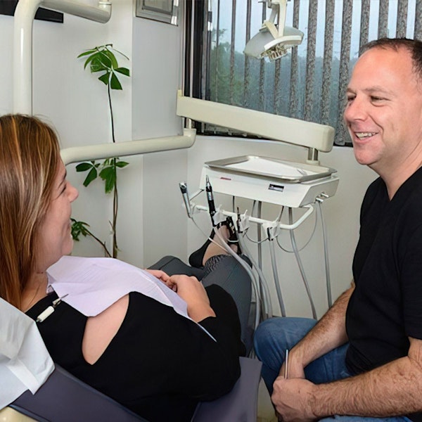 Dr. Buono and Patient