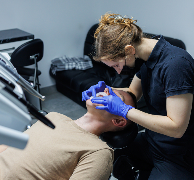 Dental bonding procedure