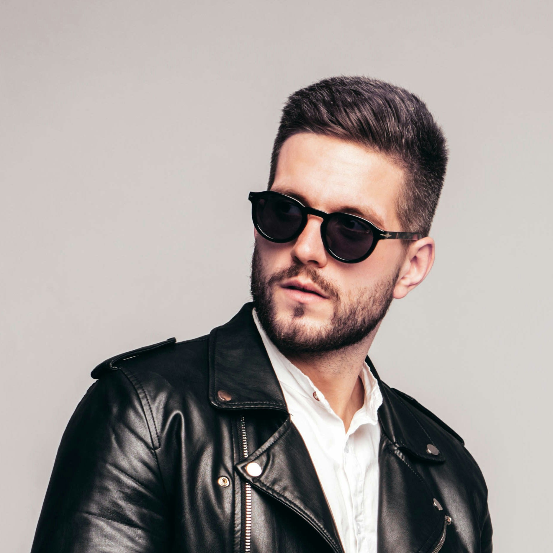 Man wearing sunglasses