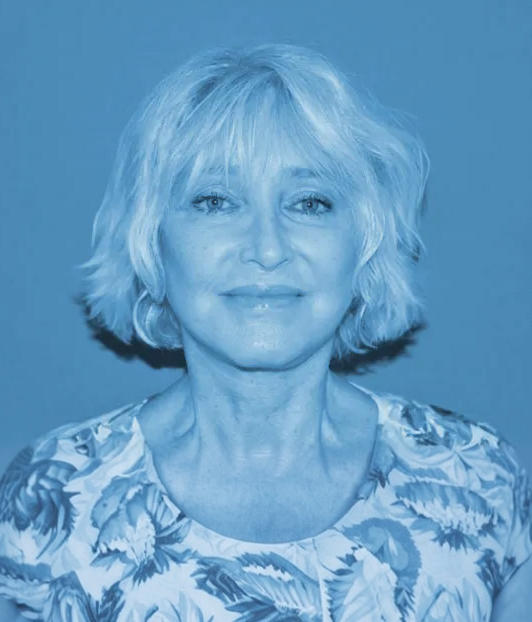 Patient after facelift