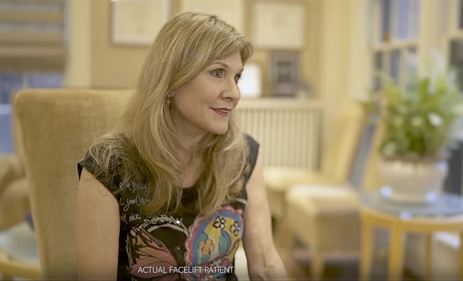 Real patient facelift results