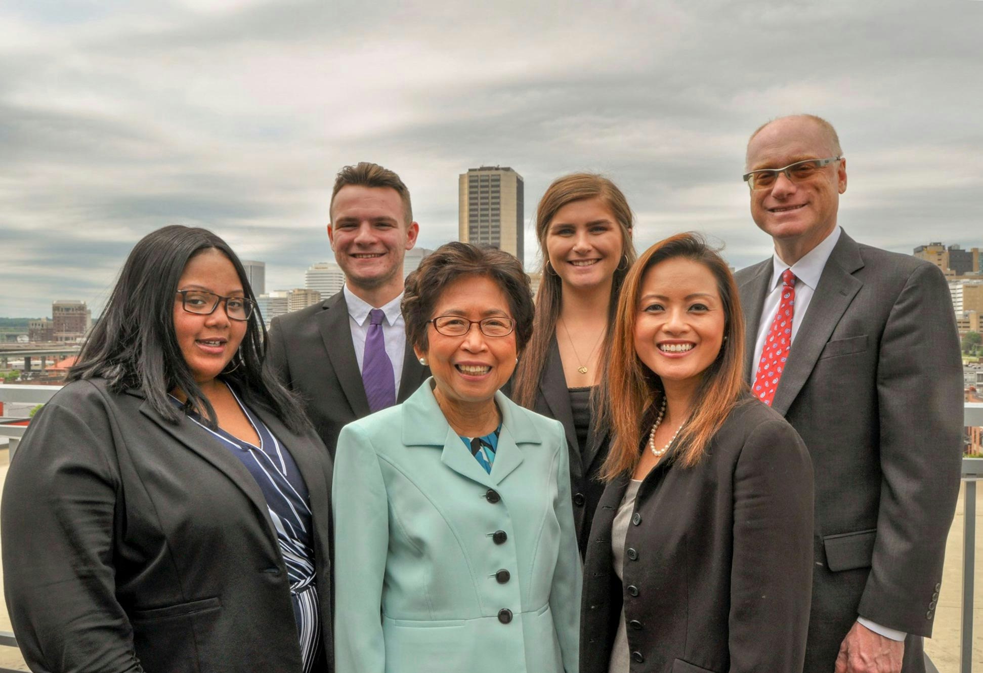 Attorney Josh Silverman and staff