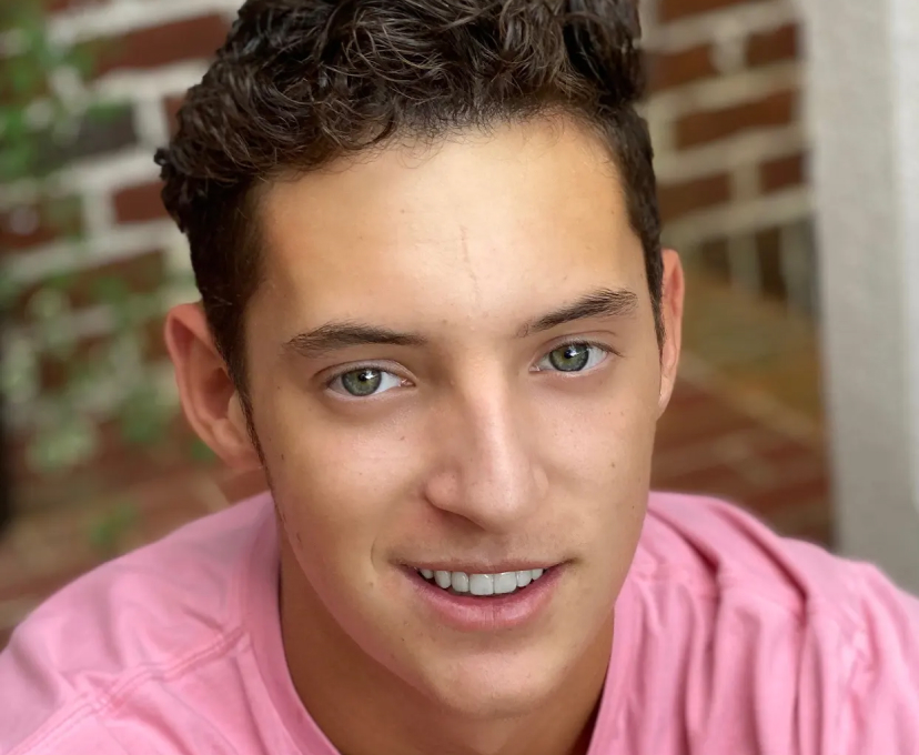 Smiling pageant winner