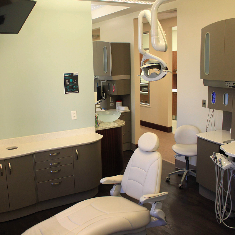 Dental exam room