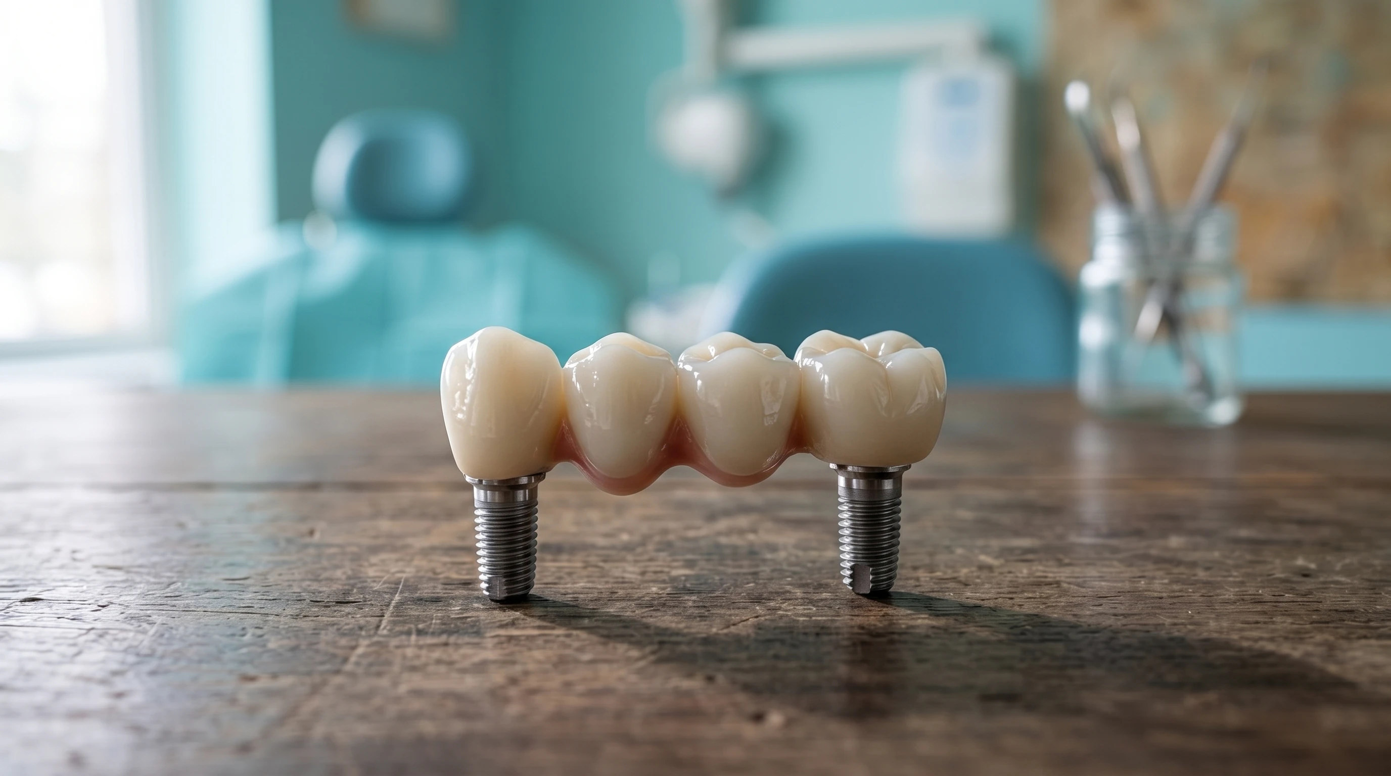 implant-supported bridge