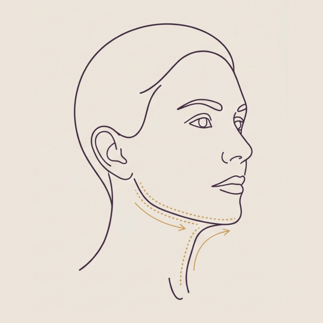 neck lift mapping