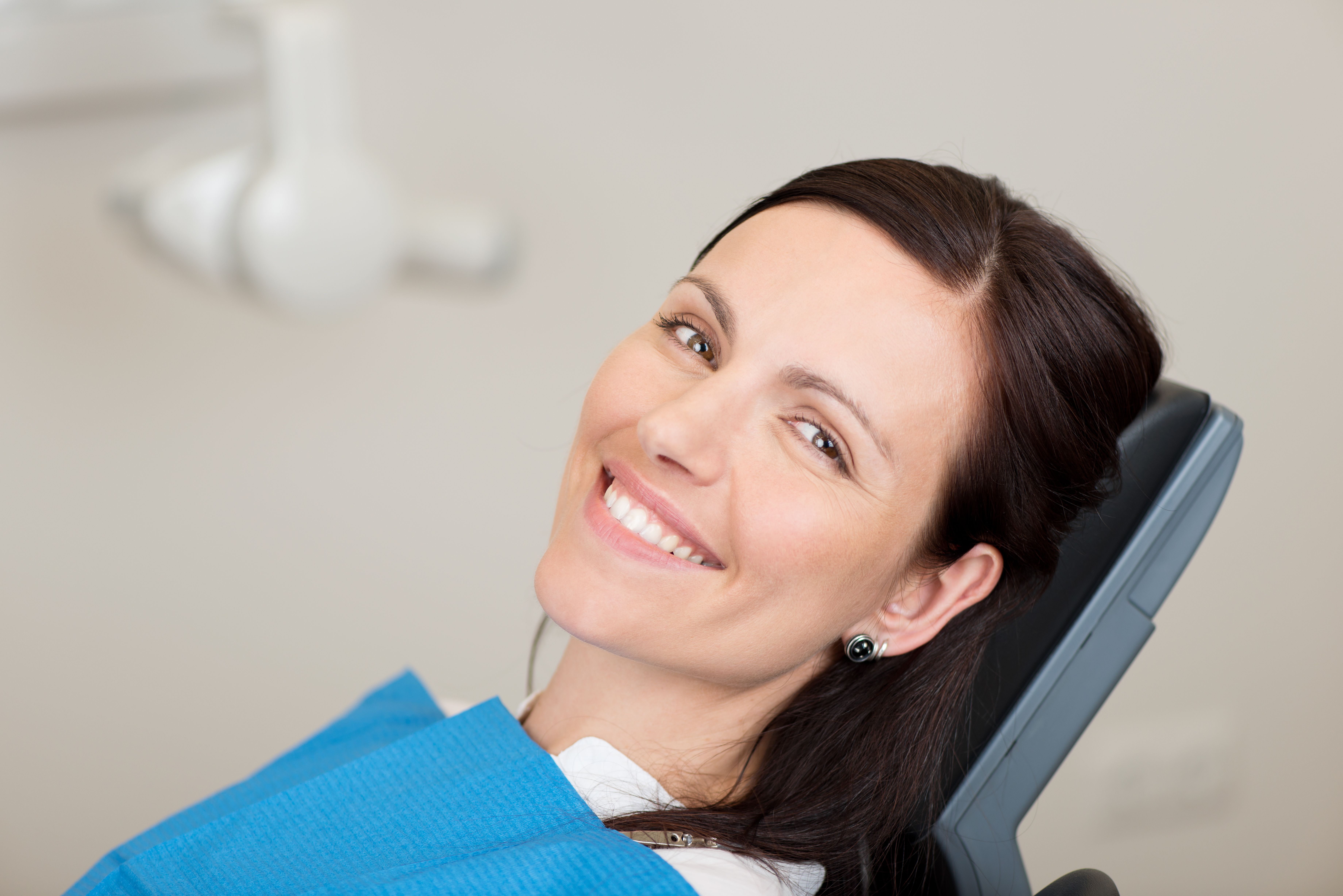 woman in dentist's chair