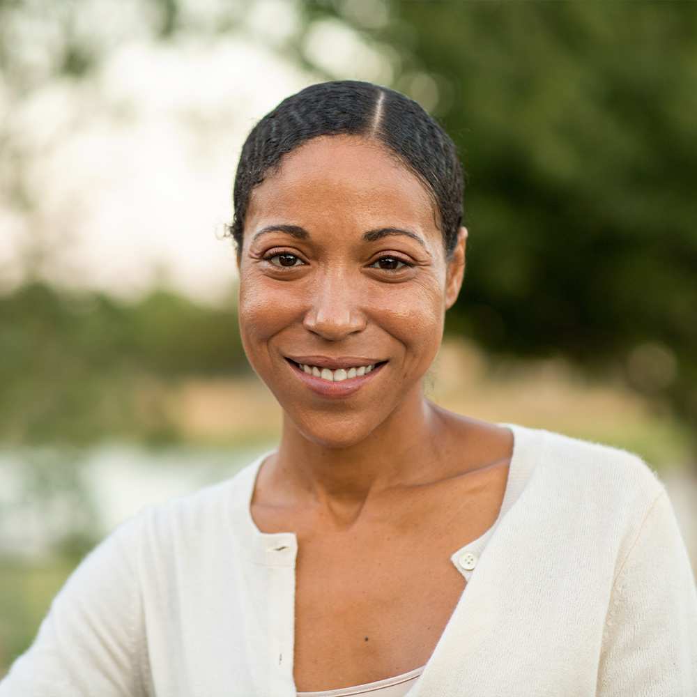 Smiling woman
