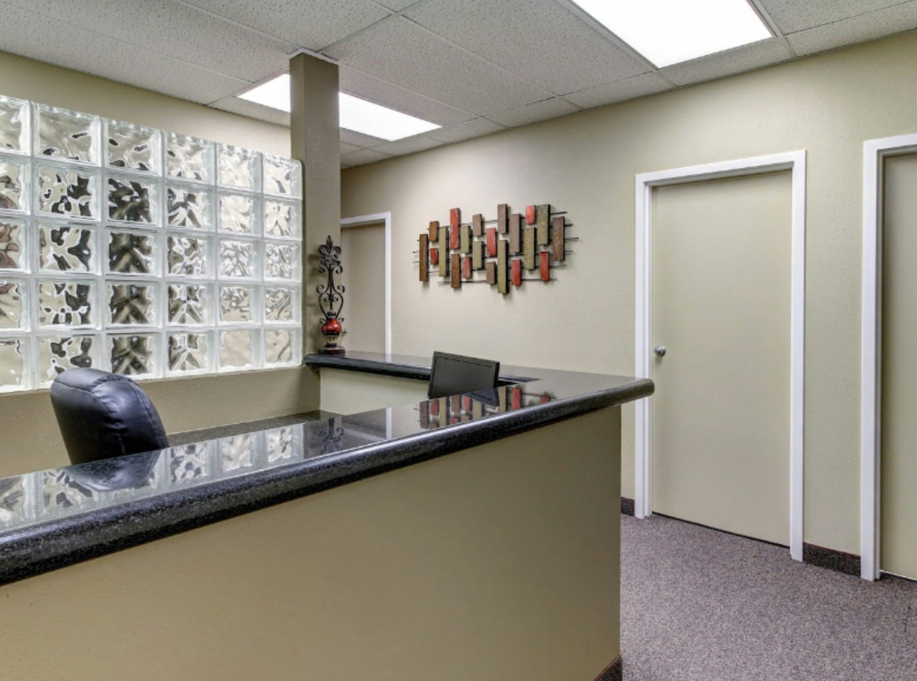 Fort Worth office waiting room