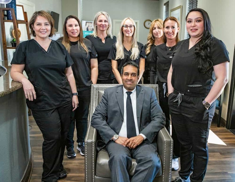 Dr. Rumalla and staff