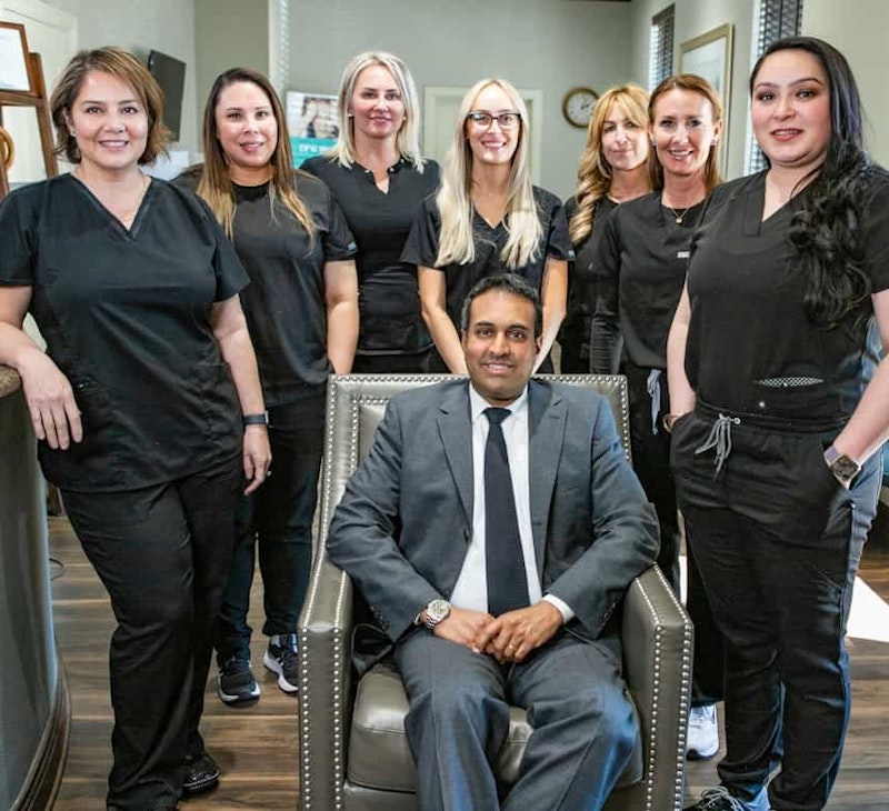 Dr. Rumalla and staff