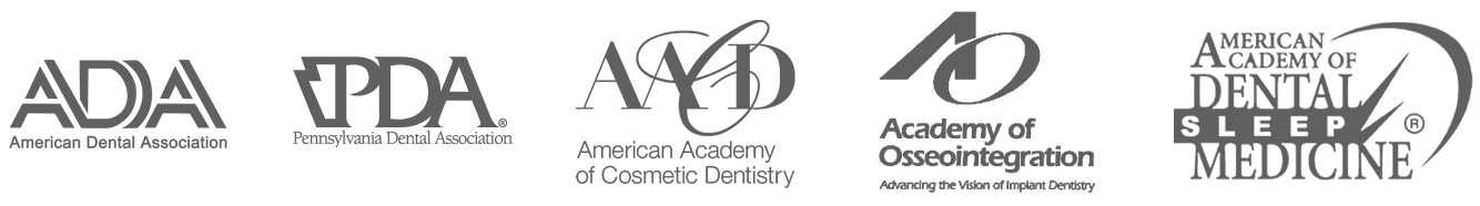 Logos for several professional organizations