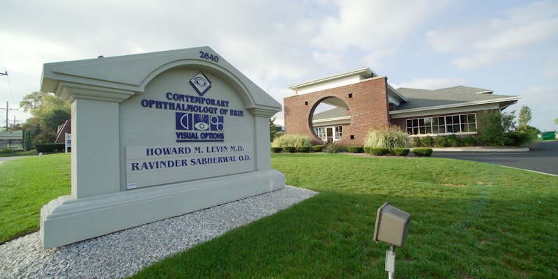 Exterior of Contemporary Opthalmology of Erie