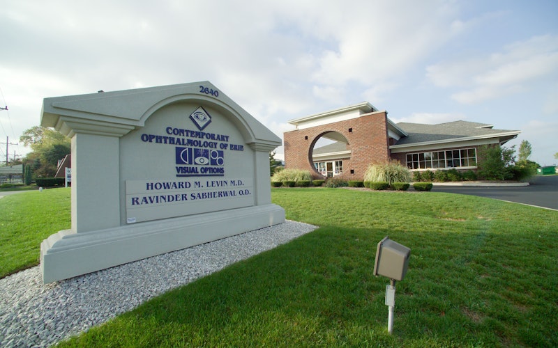 Exterior of Contemporary Opthalmology of Erie