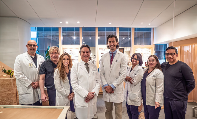 Team at Los Angeles Vision Institute