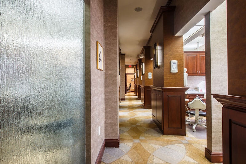Dental Associates hallway