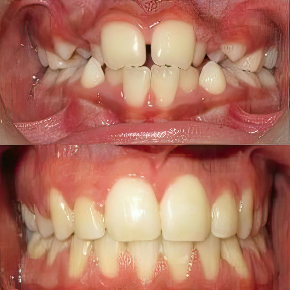 before and after orthodontics images