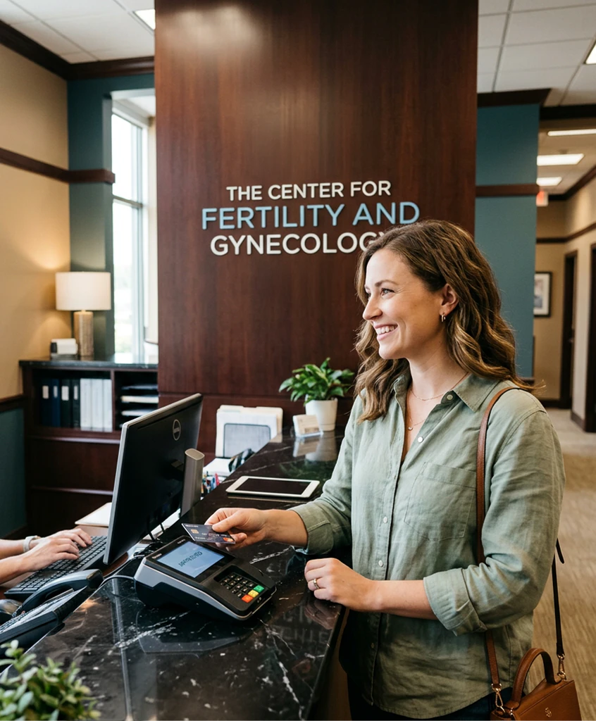staff member at The Center for Fertility and Gynecology