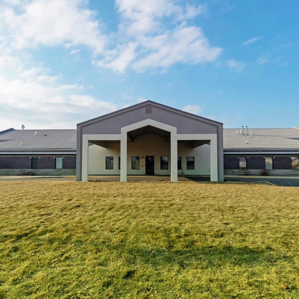 Front of the Deen Gross Eye Building