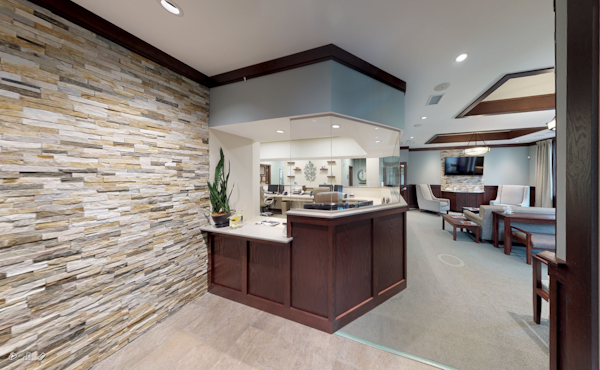 Front desk at Hadden and Whidden's office