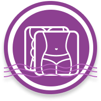 Stack of before and after photos