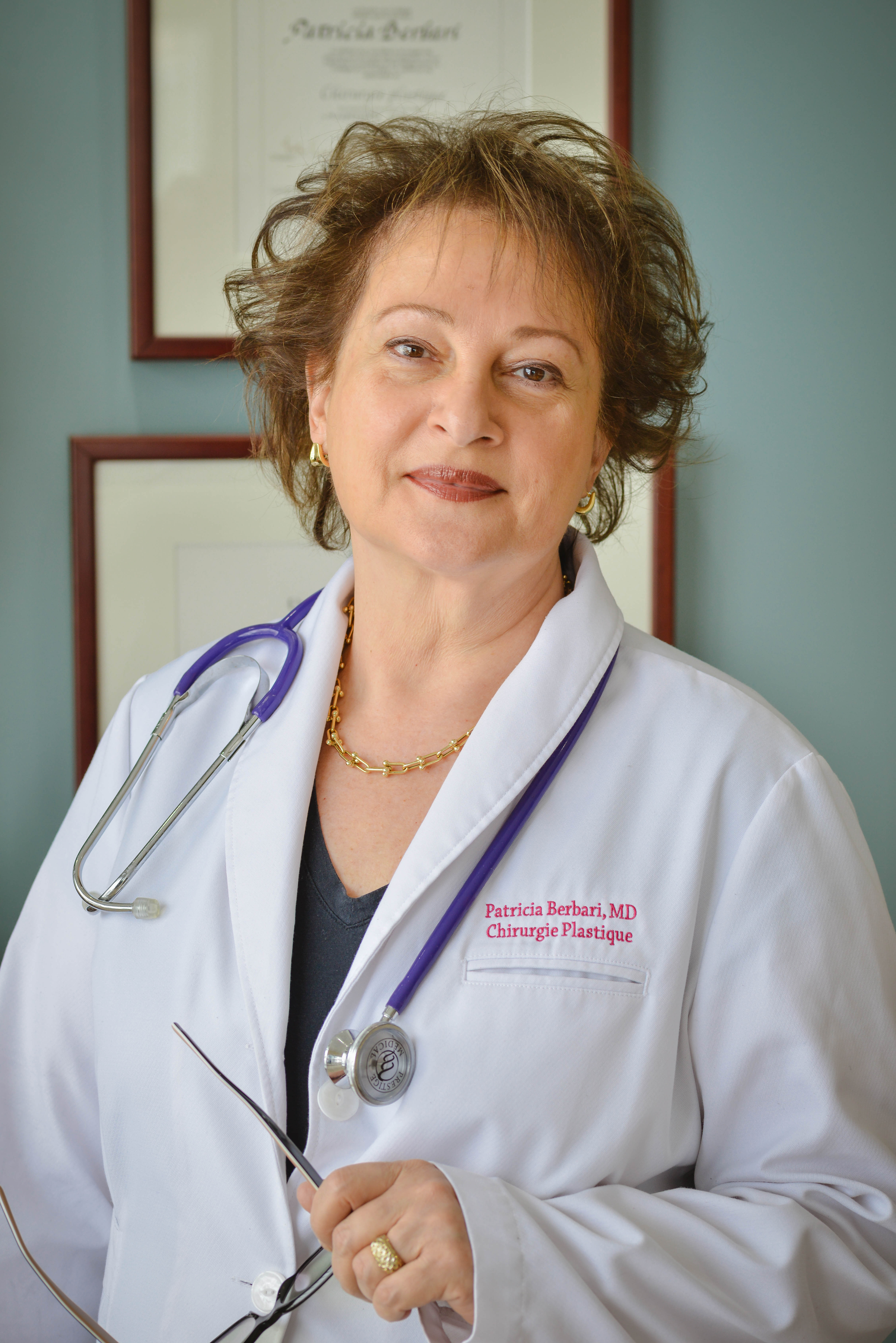 Dr. Berbari at her desk