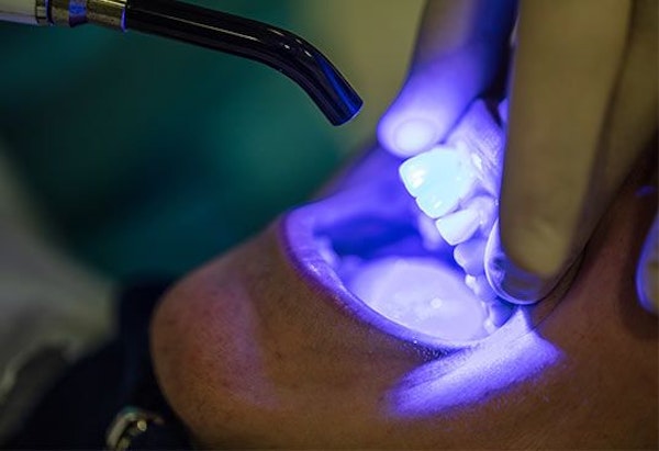 close up of VELscope Oral Cancer Screening