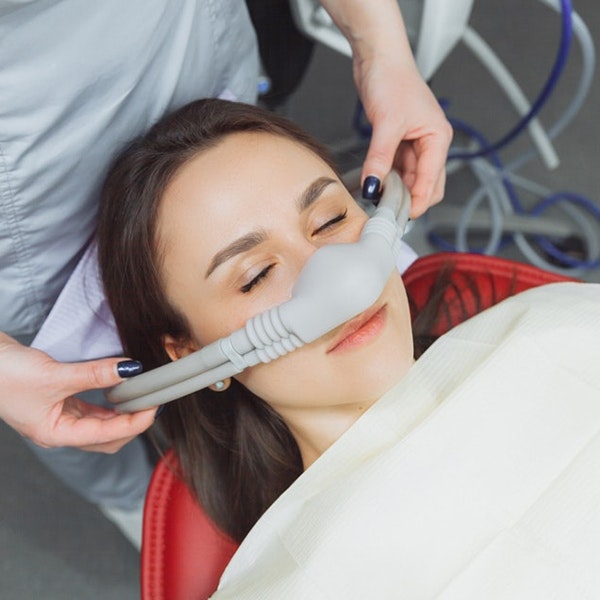 Sedation dentistry patient
