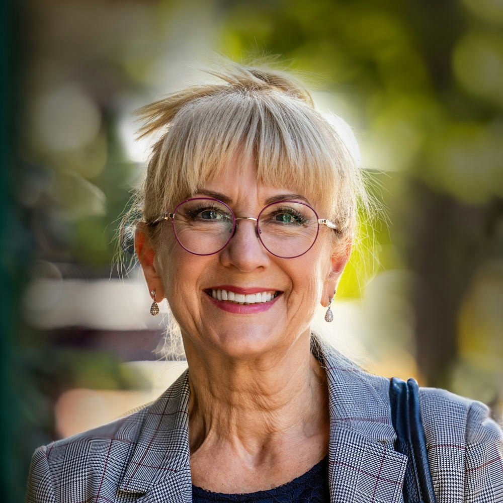 Smiling Lady With Dentures