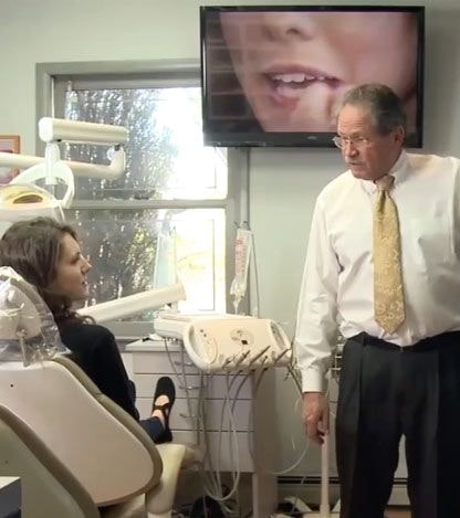 dr talking with patient