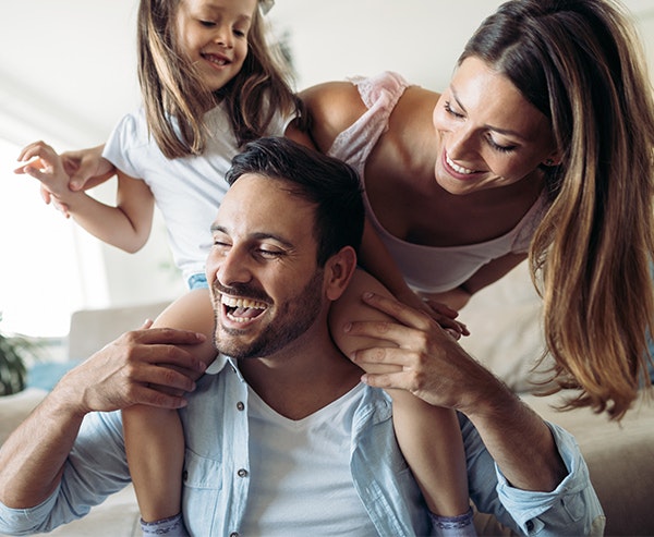 woman with great smile
