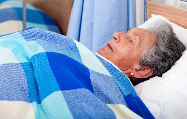 Injured scared elder