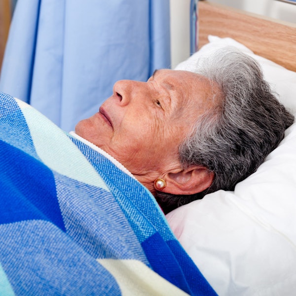 Injured scared elder