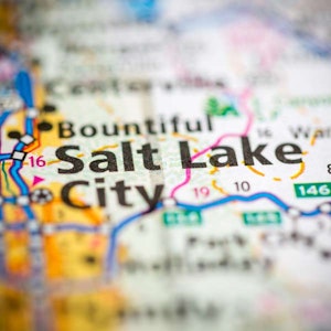 SALT LAKE CITY map