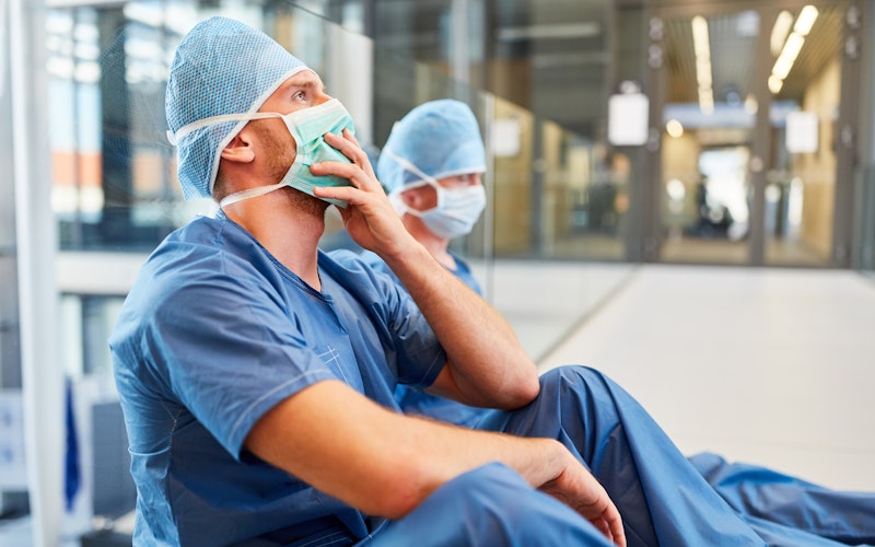 Upset doctors after a blood clot misdiagnosis