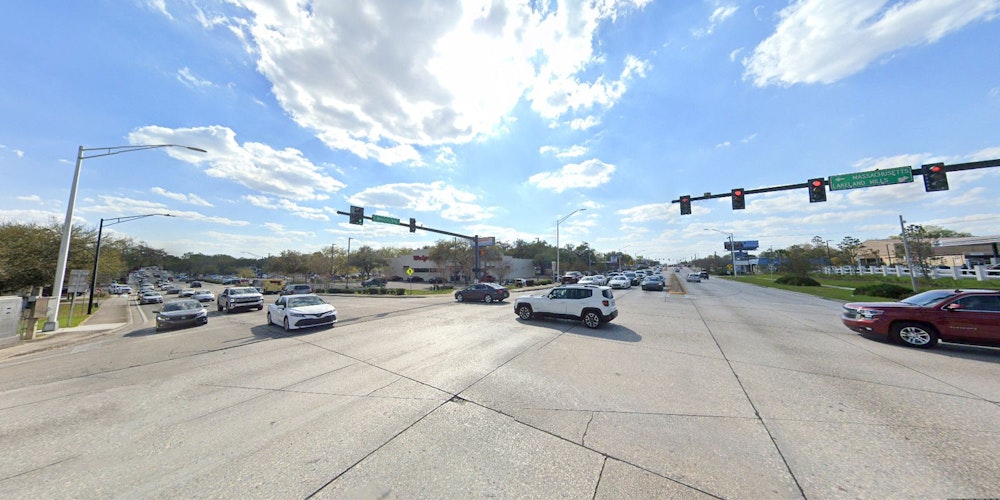 Memorial Boulevard and Massachusetts Avenue/North Florida Avenue intersection