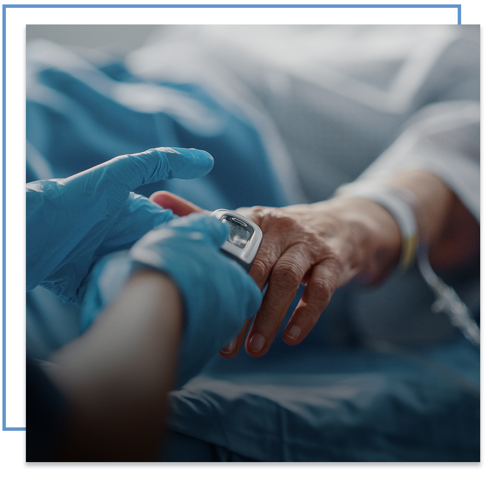 Upset doctor looking at brain scan