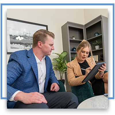 The Moody team researching