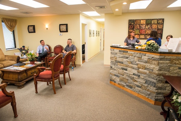 Hove Center waiting room