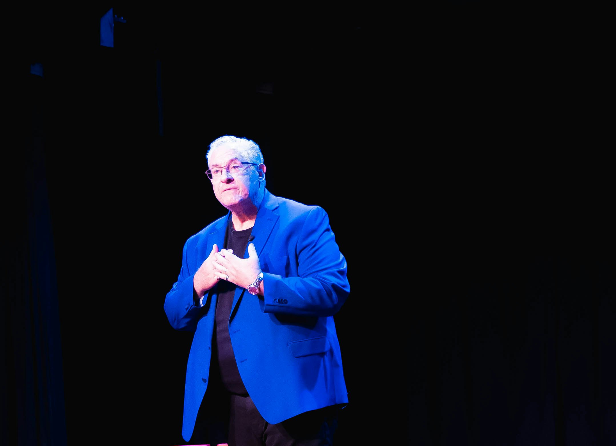 Emilio M. Justo, MD at the TEDxCherryCreekHS event