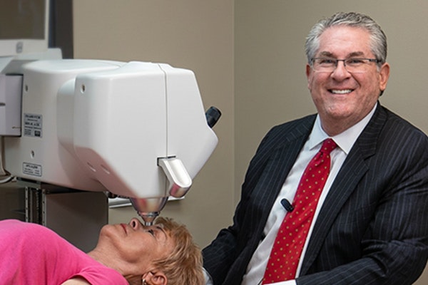 Our surgeon with patient