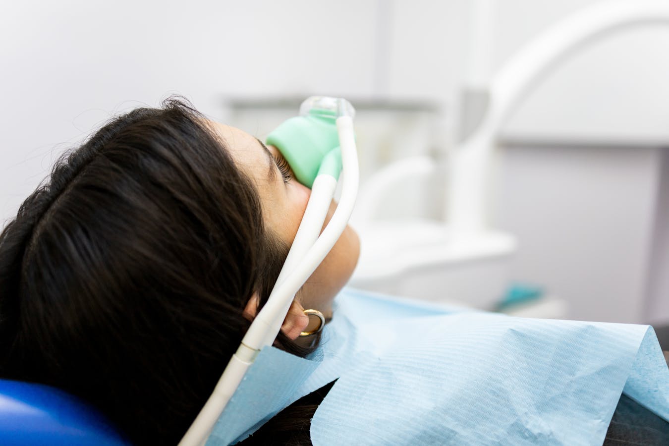 patient receiving sedation 