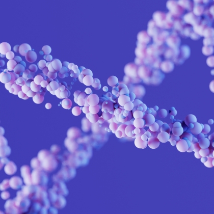3D Illustration of DNA