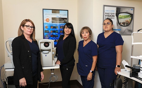 Staff and optical machines