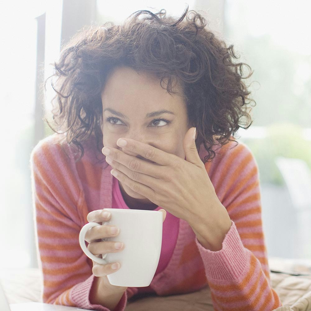 Illustration of dental bonding