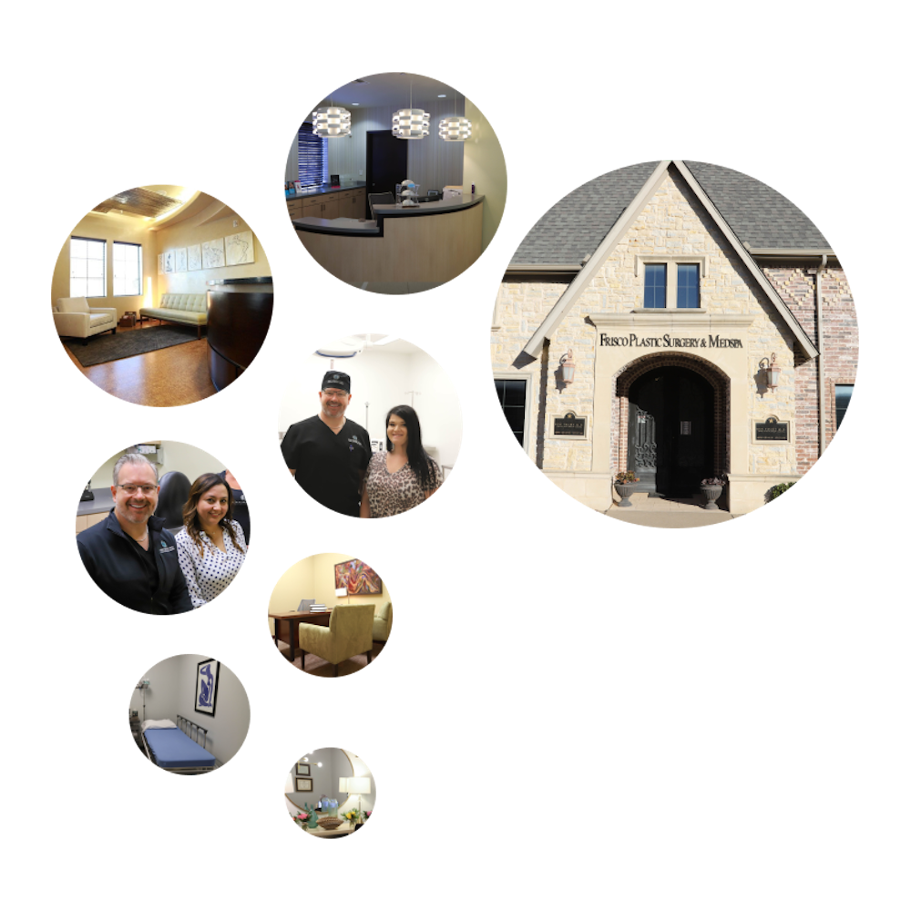 Collage of Ken Smart Office photos