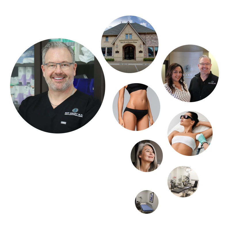 Ken Smart collage of seven photos