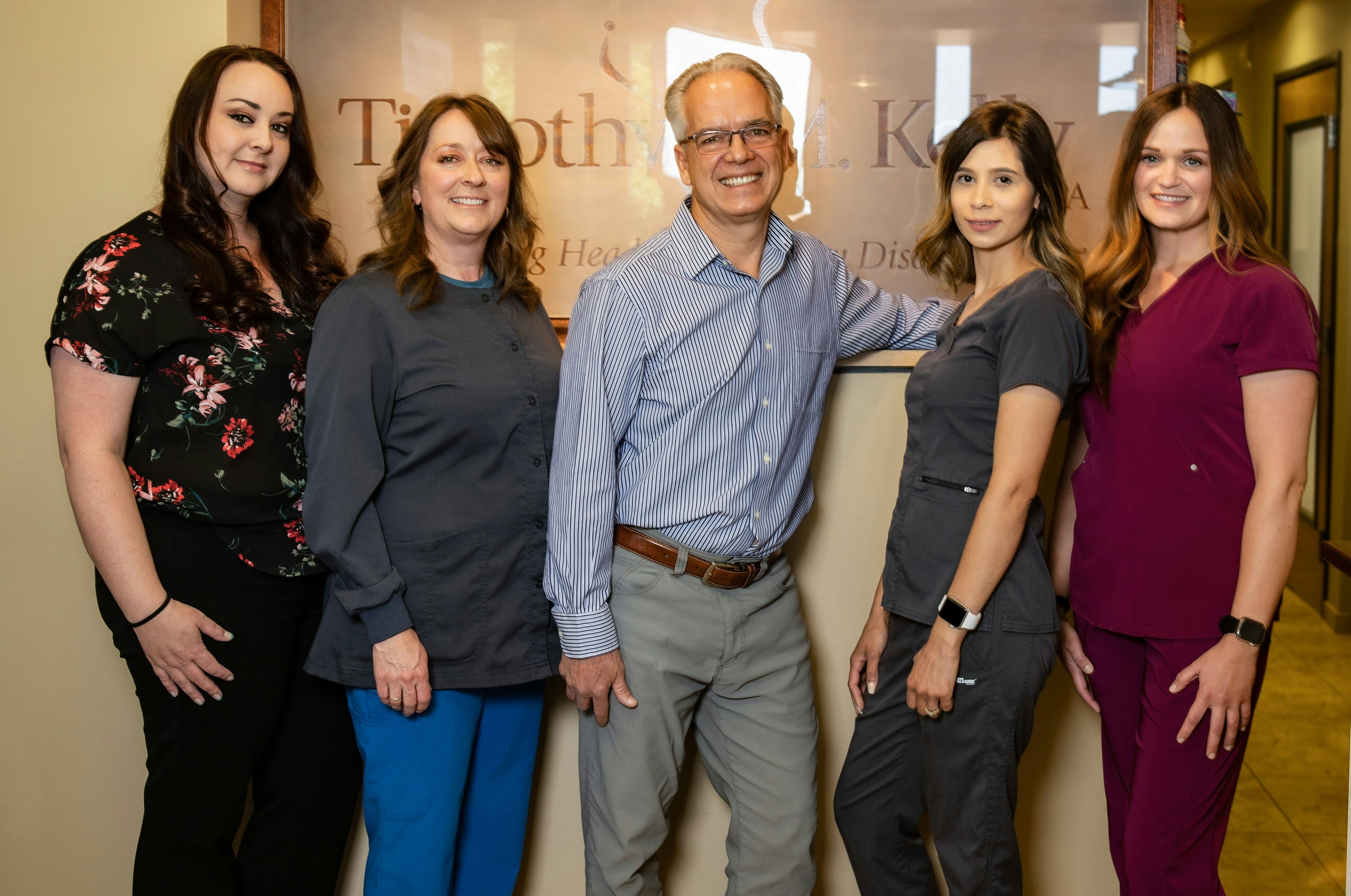 Dr. Timothy M. Kelly and his team
