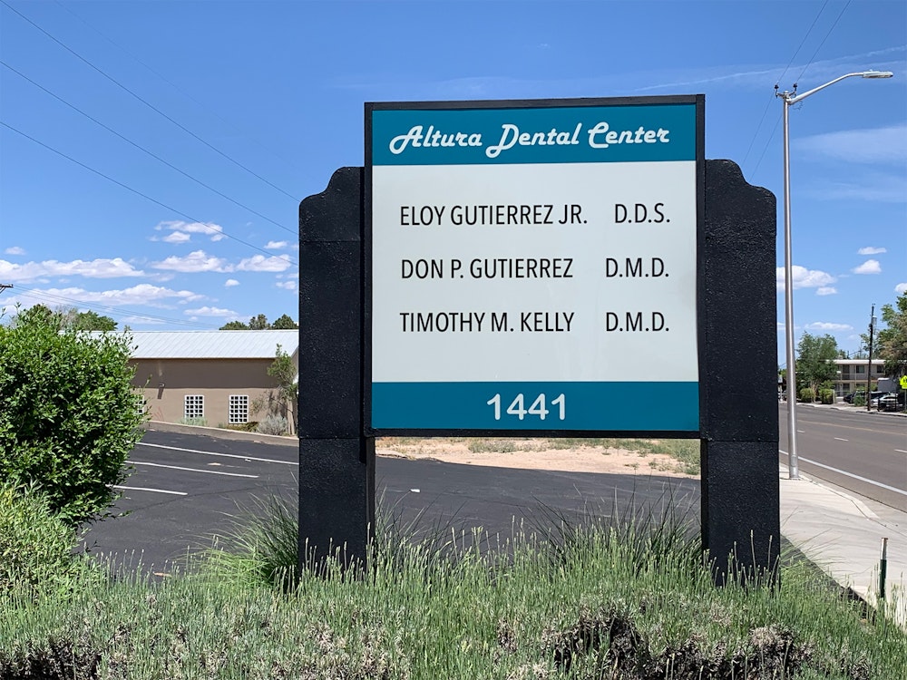 office sign exterior